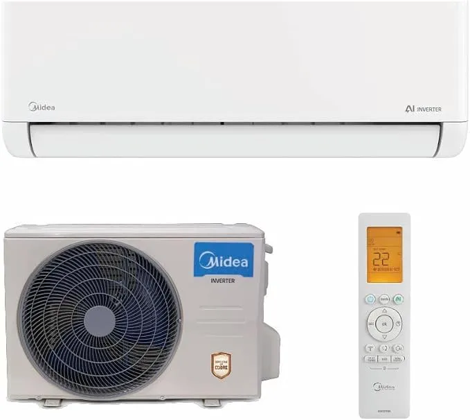Midea Split Inverter 9000 BTUs 38EFVCA09M8