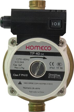 Pressurizador de água Komeco TP40 G4 127v