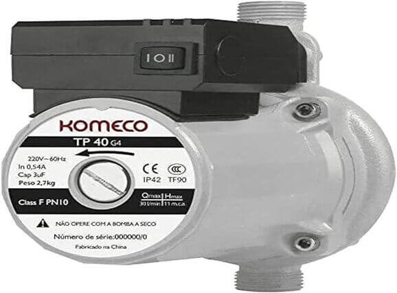 Pressurizador de água Komeco TP40 G4 220v